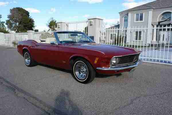 1970 Ford Mustang Cabrio incl.shipping to Rotterdam