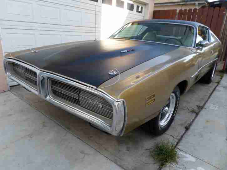 1971 Dodge Charger 440 Magnum ! California 100% Rostfreies Muscle Car