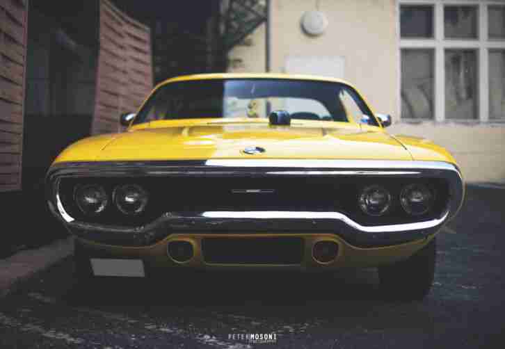 1972 MOPAR Plymouth Satellite Sebring Plus V8 300PS Roadrunner Clone Restauriert