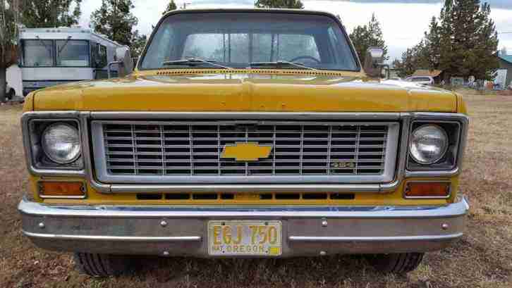 1973 Chevrolet C20 Cheyenne Super mit 454ci Big Block V8
