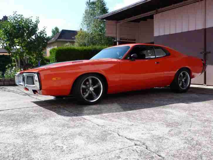 1973 Dodge Charger 340 Magnum Sportcoupe V8 Rumble Bee Hemi Orange, Mopar