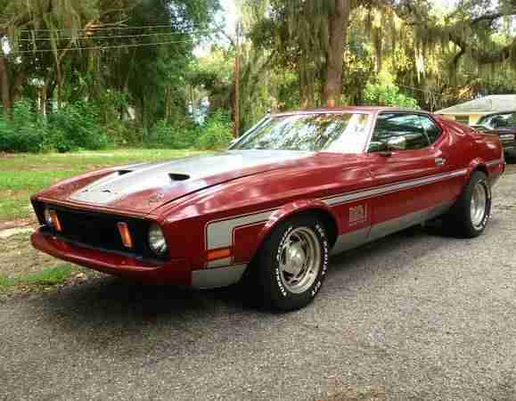 1973 Ford Mustang Mach 1 incl.shipping to Rotterdam