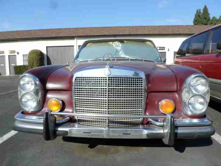 1973 Mercedes Benz 280 SEL (lang) 4.5 L. V8 aus Californien NUR 6% Verzollung !