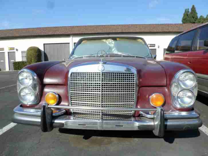 1973 Mercedes Benz 280 SEL (lang) 4.5 L. V8 aus Californien NUR 7% Verzollung !