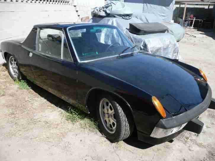 1973 Porsche 914 2,0 ltr schwarz