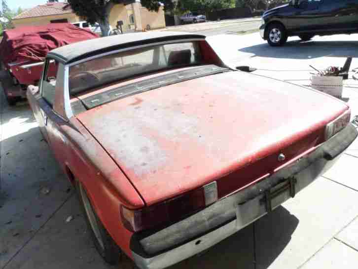 1973 Porsche 914. California 98% Rostfrei ! Garagenfund - Bastler.