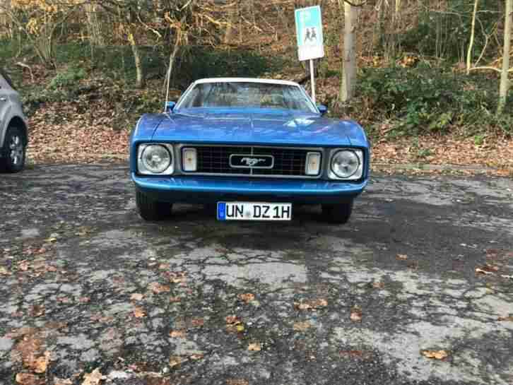 1973er Ford Mustang TÜV H Abnahme Wertgutachten alles NEU