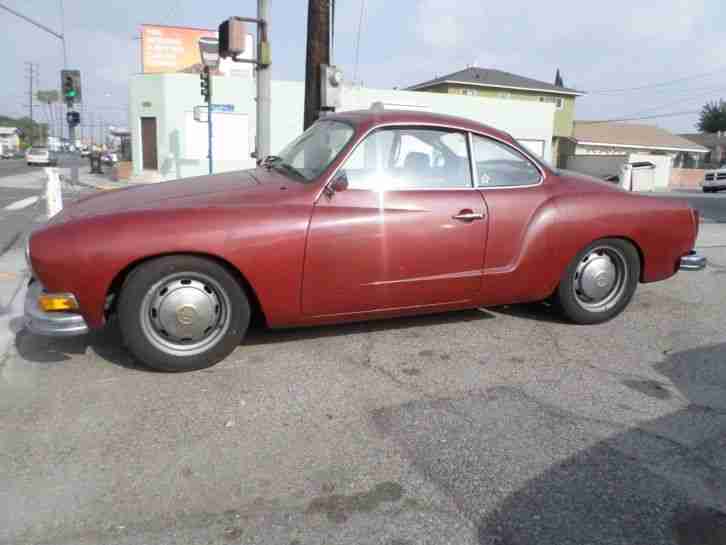 1974 VW Karmann Ghia, California Blech ! Nur 6% Zoll