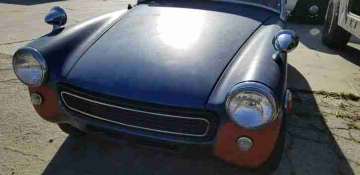 1975 MG Sprite-Midget. California Bestes Blech ! Race car style look.