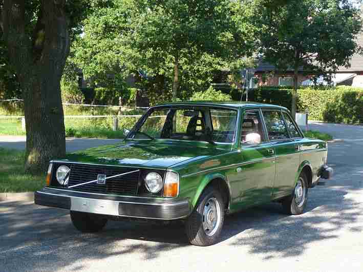 1977er Volvo 244 1.9L unrestaurierter Originalzustand, hohlraumkonserviert