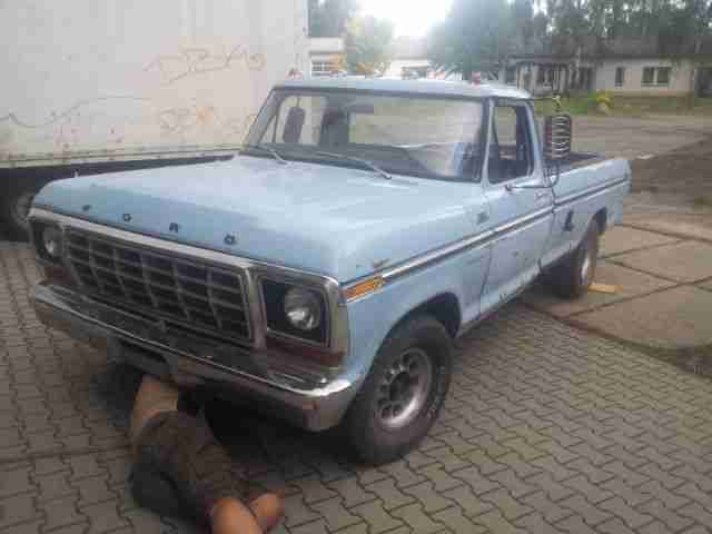 1978 Ford F100 Ranger Custom Pick up V8 LPG