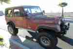 1979 CJ7 Jeep V8, Schalter, 4x4, California