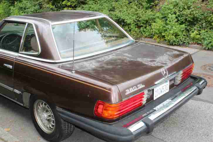 1981 Mercedes 380SL W107 R107 R W 107 380 SL Motorschaden