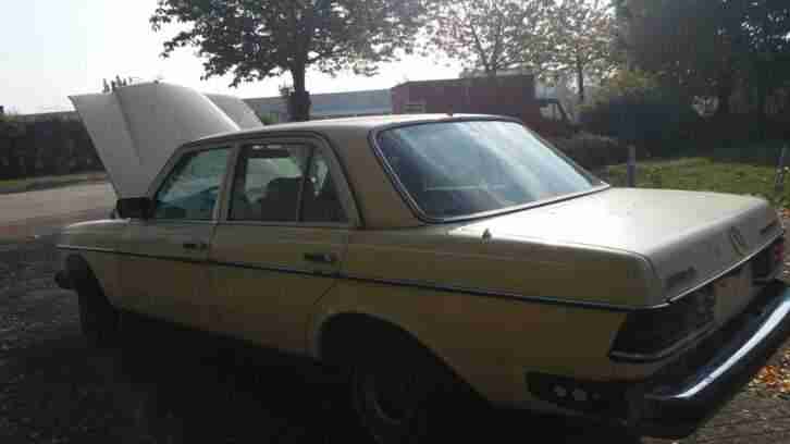 1982 Mercedes W123 300D TD 300D Turbo Diesel Automatik USA import
