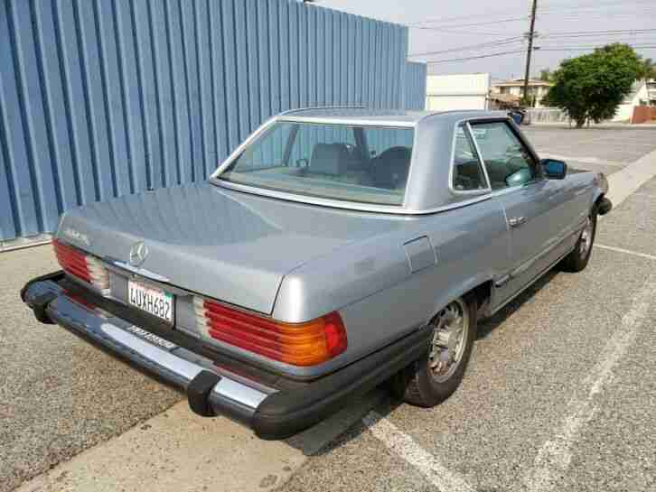 1984 Mercedes Benz 380 SL. California Blech. 5% Zoll