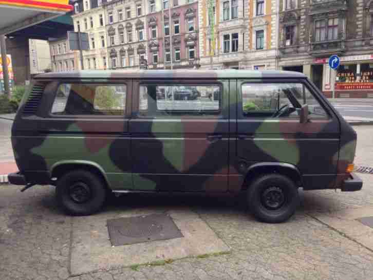 1985 VW Bus T3 1.6D ex BW Bundeswehr bald H