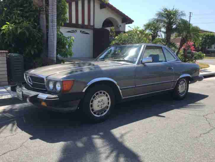 1986 560 SL Mercedes Benz, California SL , Erstlack. 100% Rostfrei. Original.