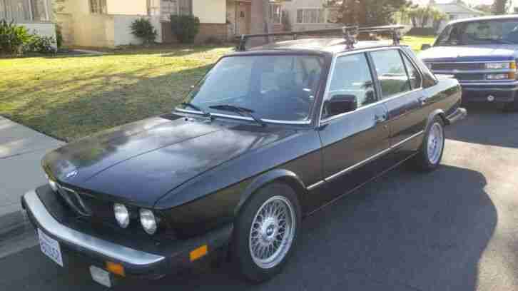 1987 BMW 528e California Bestes Blech ! Originalzustand ! Oldtimer.