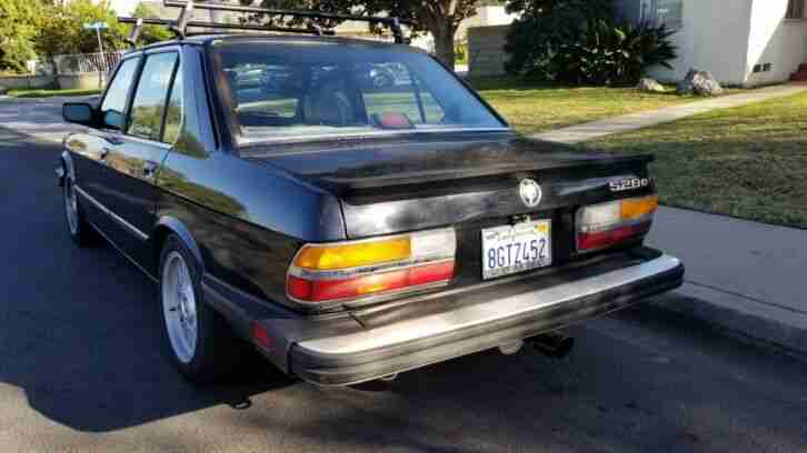 1987 BMW 528e California Bestes Blech ! Originalzustand ! Oldtimer.
