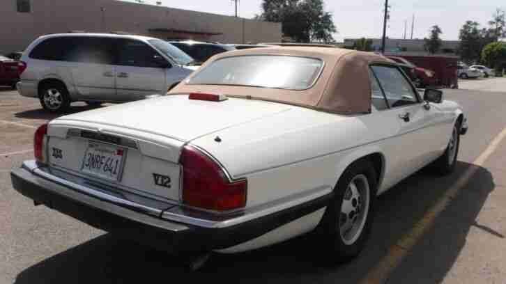1989 Jaguar XJS V12 Cabrio, Orig. California Bestzustand, NUR 67900 gelaufen.