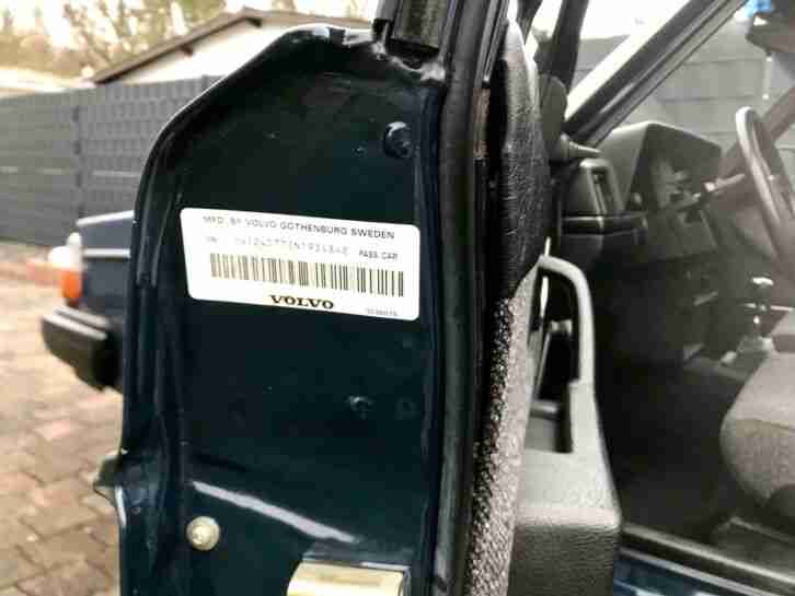 1992 VOLVO 240 KOMBI DIESEL AUSNAHMEZUSTAND SERVO AHK 6 ZYLINDER SELTEN TÜV NEU