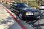 1995 E320 Cabrio Schwarz Schwarz mit