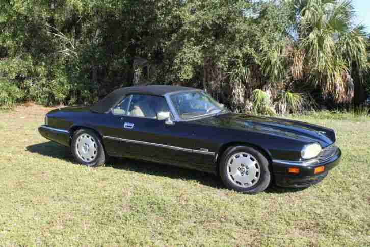 1996 XJS 4, 0 Cabrio CELEBRATION SCHWARZ TAN