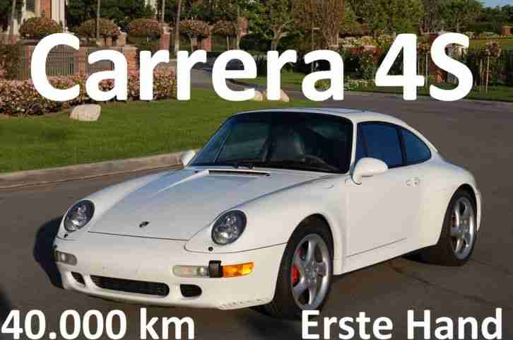 1996 Carrera 4S 911 993 40.000 km, Aus