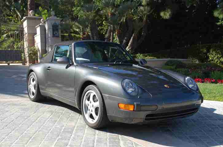 1996 Porsche Carrera Cabriolet 911 993 78.669 km, Aus Erstbesitz, Sonderfarbe