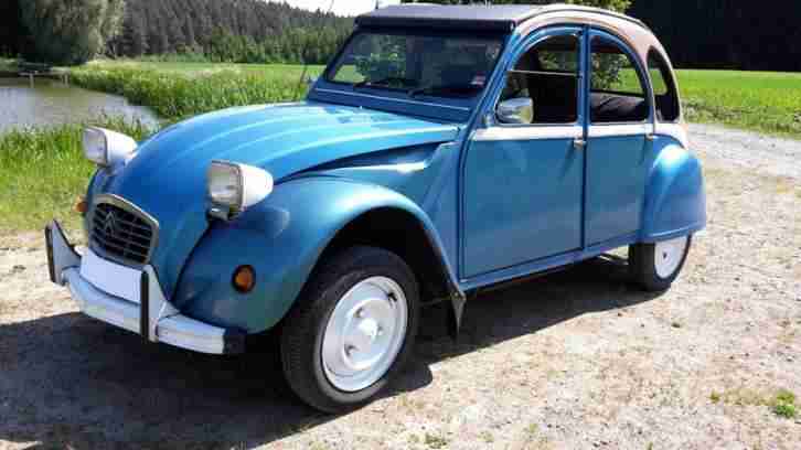 1A Oldtimer Ente 2 CV Cabrio Tüv 9 19 sehr