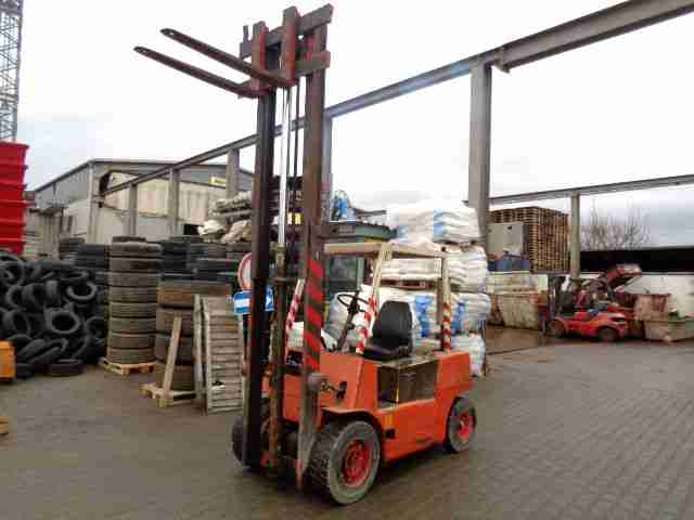 1x Stapler Dieselstapler Frontstapler 4500kg 3400mm