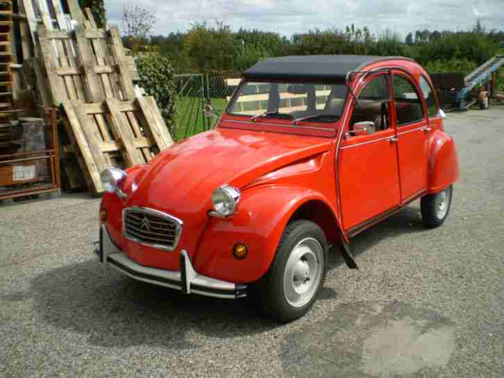 2 CV H Kennzeichen Tüv neu