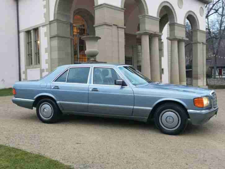 2. HAND OPI s MERCEDES 300 SE w126 KLIMA OLDTIMER EU II