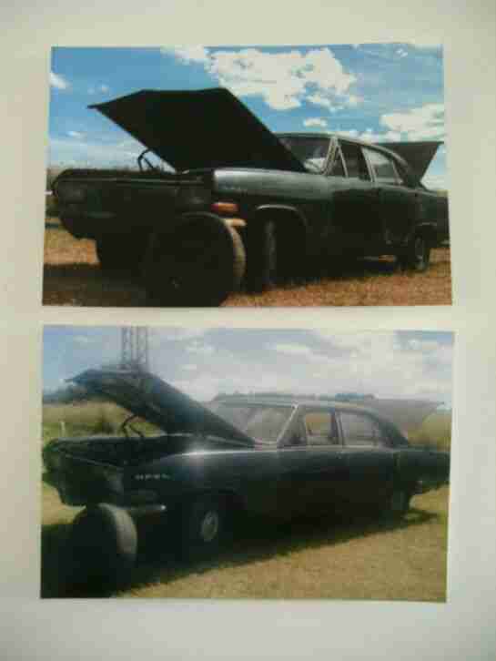 2 x Opel Kapitän A Limousine + Leichenwagen 6 Zyl. Oldtimer Bestttungswagen AHK