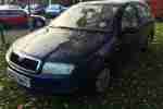 2000 X FABIA CLASSIC 8V BLUE SPARES OR REPAIR