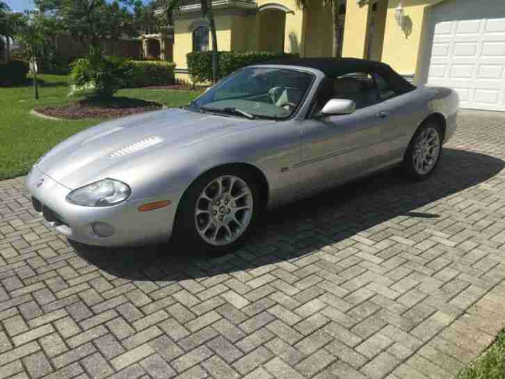 2002 XKR 4.0 CABRIO 363PS Supercharged SILBER