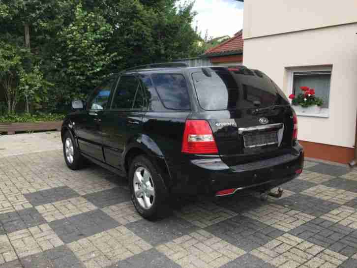 2009 Kia Sorento CRDI EX Schwarz 5 Gang Schaltung, Grüne Plakette.
