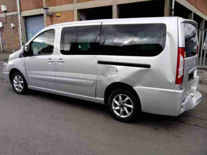 2012 CITROEN JUMPY DISPATCH LEFT HAND DRIVE LHD DAMAGED REPAIRABLE SALVAGE