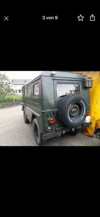 Oldtimer Volvo Lappländer Camping Allradantrieb