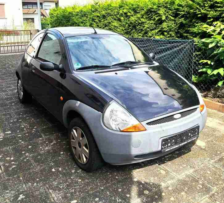 Ford Ka Rest TÜV 8-fach bereift Schwarz Bastlerfahrzeug Ersatzteile Auto KFZ
