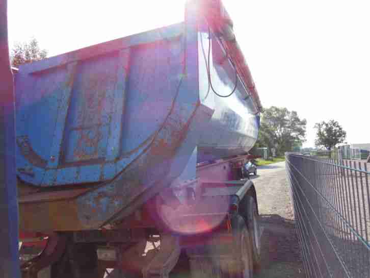 24m³ Sattelauflieger Kippsattelauflieger Reisch RHKS - 32 /18SSL Stahlmulde