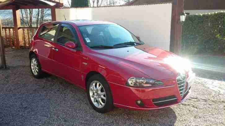 alfa 147 2l ts 2006 rouge 131500 km like new