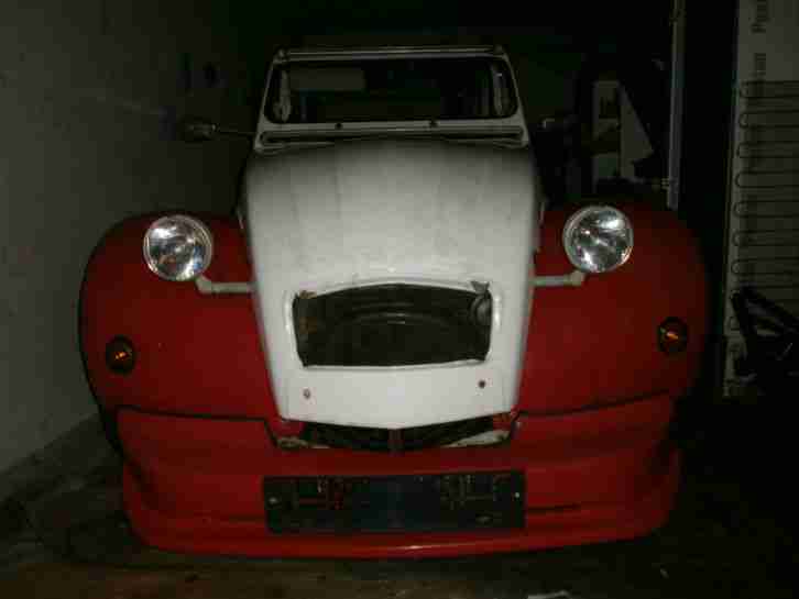 2cv6 Ente mit Breitreifen