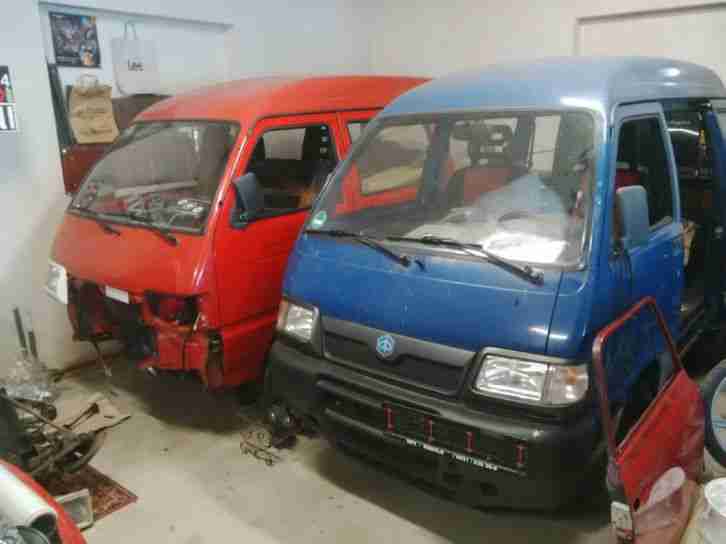 2x Piaggio Porter Hijet VAN PKW und LKW