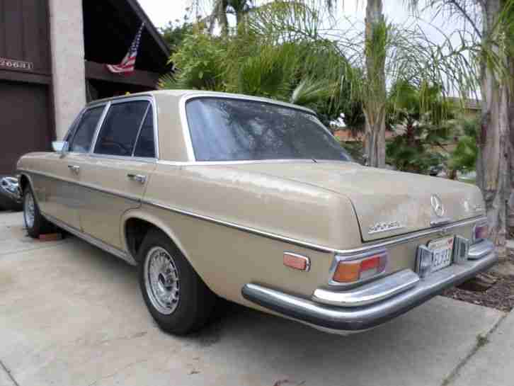 300 SEL 6.3 L. 1971 Mercedes Benz, California Wagen, 6% Oldtimerverzollung.