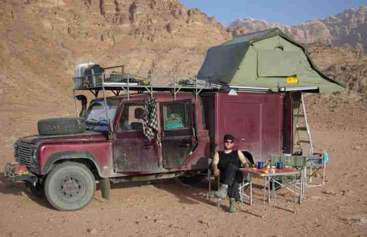 300 TDI Land Rover 130 Dual Cab Overland Touring Safari