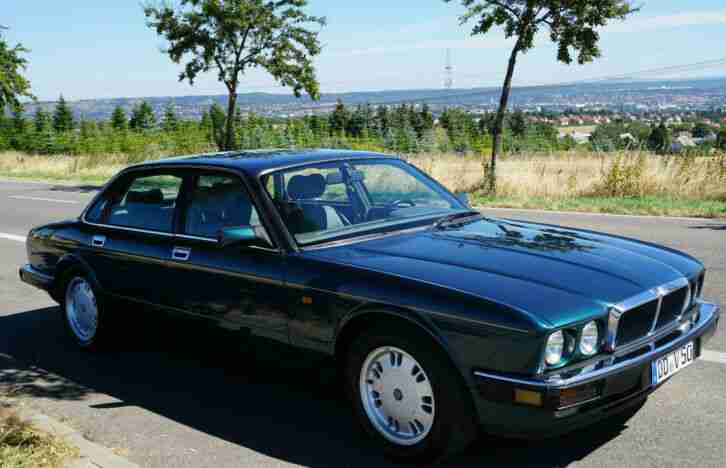 1994 Jaguar XJ6 XJ40 79000km Top Zustand, kein Wartungsstau kingfisher blue