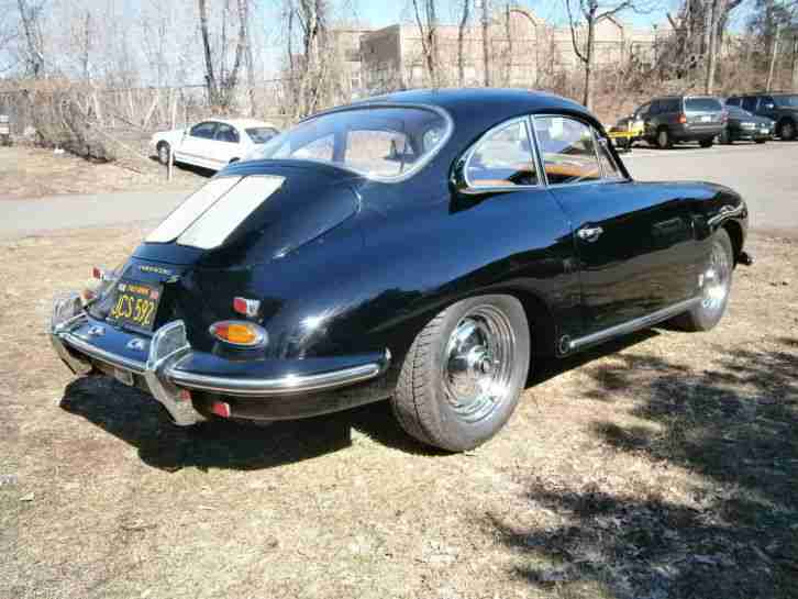 356 PORSCHE 1962 SCHWARZ COUPE