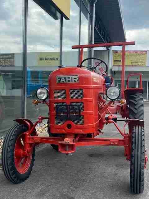 Fahr D90 Oldtimer Klassiker Schlepper Traktor H Zulassung BJ:1954