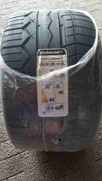 4 Neue Ferrari Reifen Continental Force Contact 325/30 ZR19 (105Y) XL